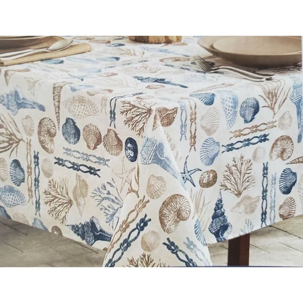 Printed Fabric Tablecloth 60